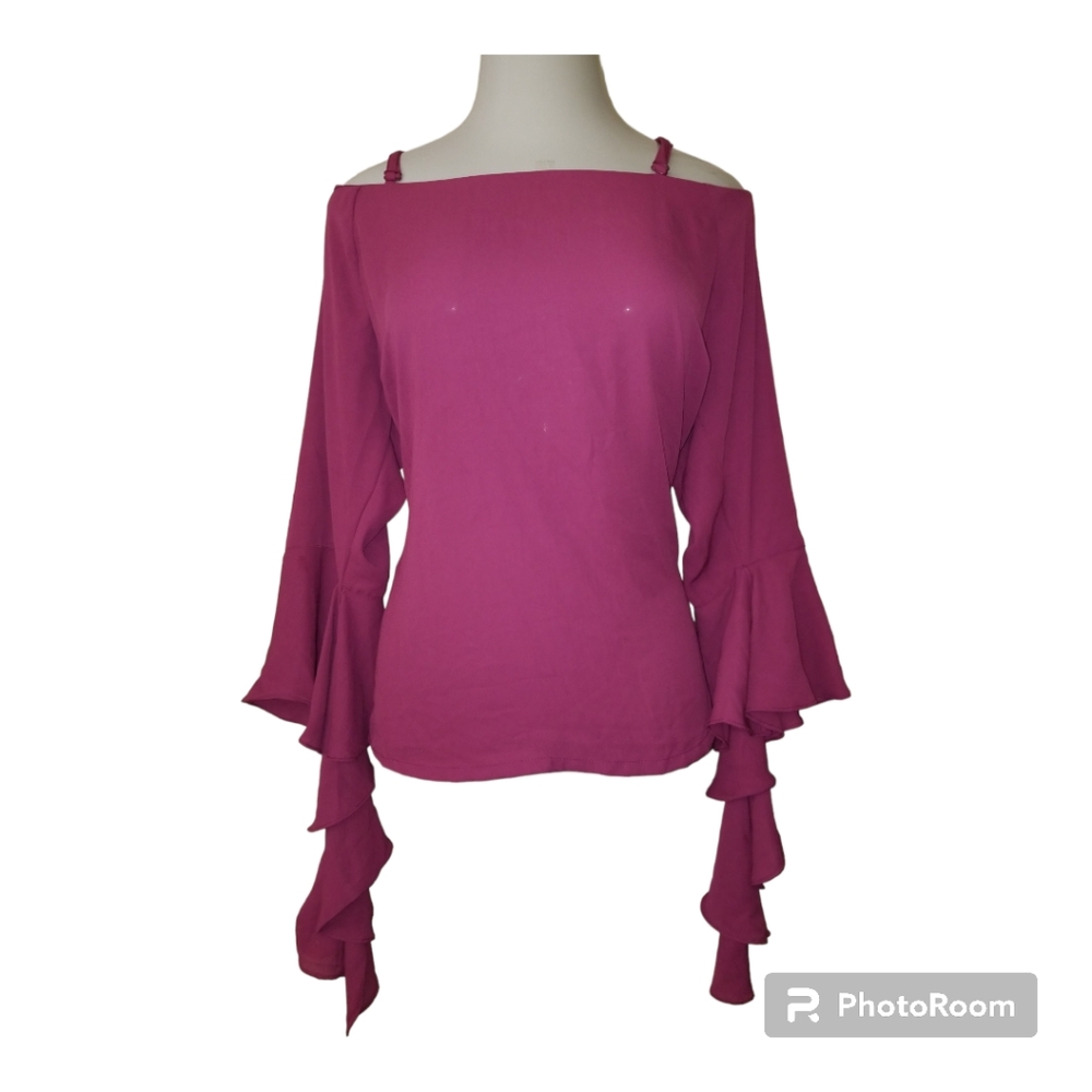 Ashley Stewart off the shoulder top